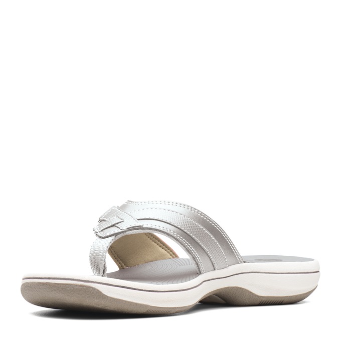 Breeze Sea Sandal, Silver, large