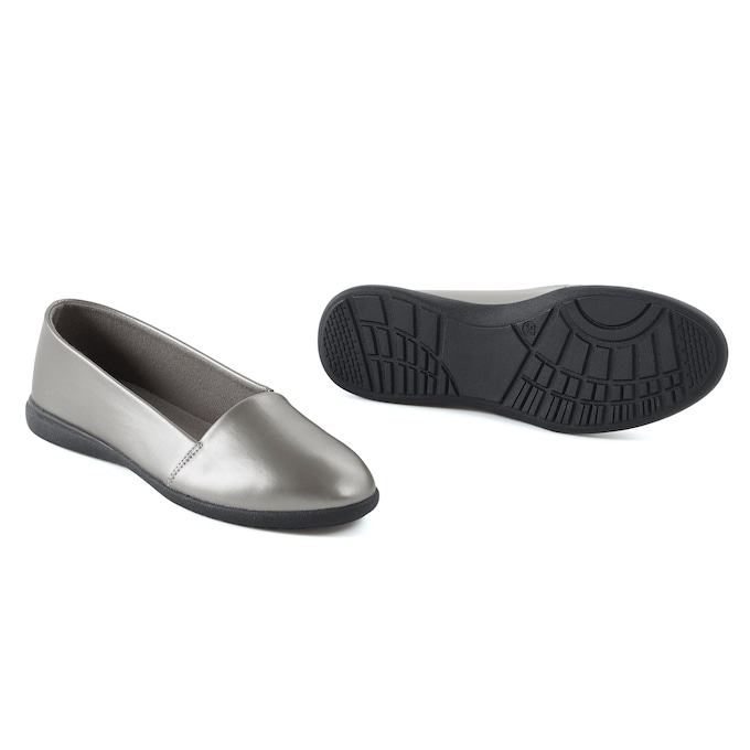 Comfort Flat, Pewter, large