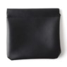 Squeeze Coin Purse, Black, large