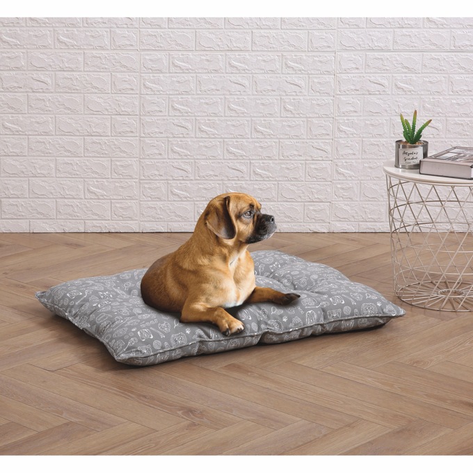  Cotton-Tufted Pet Bed , , large