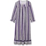 Square-Neck Flannel Nightgown, , large