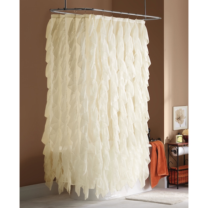 Cascade Shower Curtain, , large